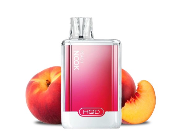 HQD Nook - E-Shisha 600 Züge - Peach