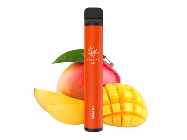 Elfbar E-Shisha - 600 Züge - Kindersicheurng - Mango