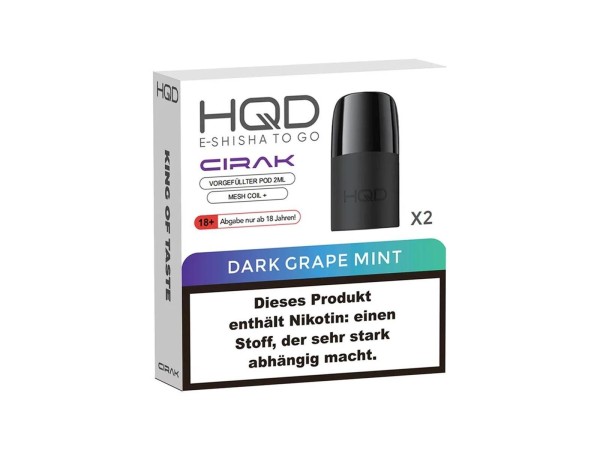 HQD - Cirak Pod - Dark Grape Mint