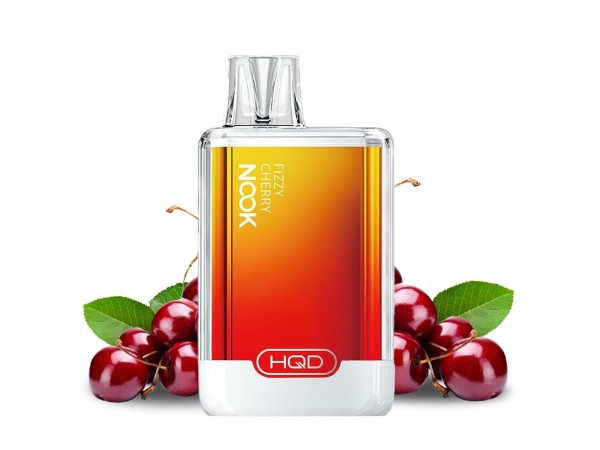 HQD Nook - E-Shisha 600 Züge - Fizzy Cherry