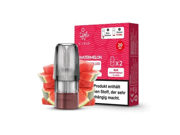 Elfbar - Elfa Prefilled Pod 2x2ml - Watermelon