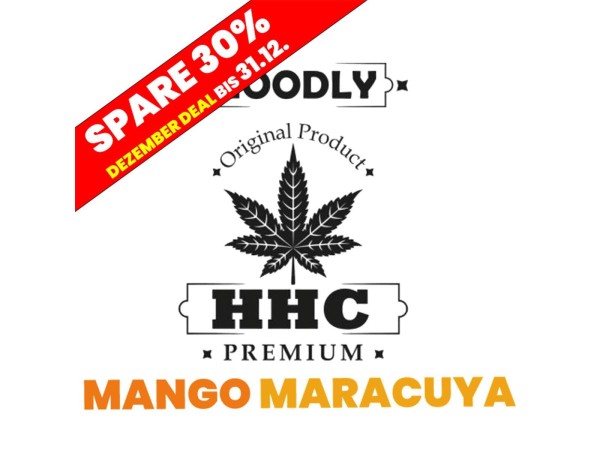 MOODLY HHC 95% 1ml - Mango Maracuya