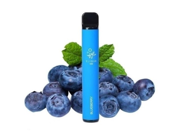 Elfbar E-Shisha - 600 Züge - Kindersicherung - Blueberry