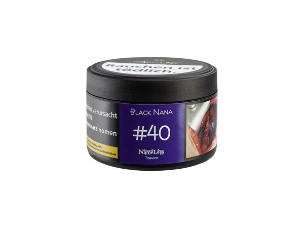 NameLess Tobacco 25g - #40 Black Nana