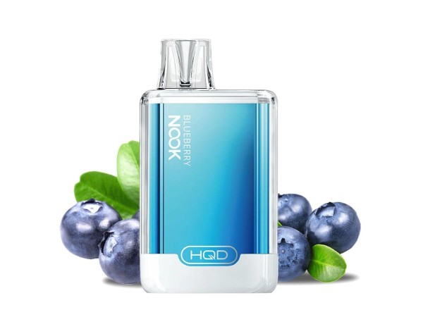 HQD Nook - E-Shisha 600 Züge - Blueberry