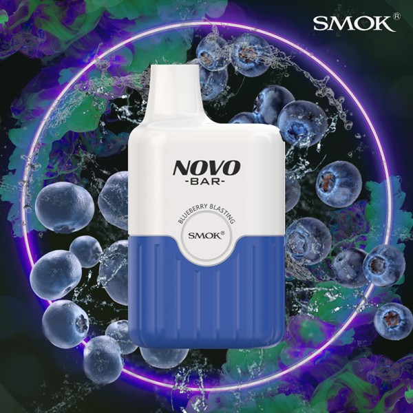 Smok Novo Bar - E-Shisha - 600 Züge - Blueberry Blasting