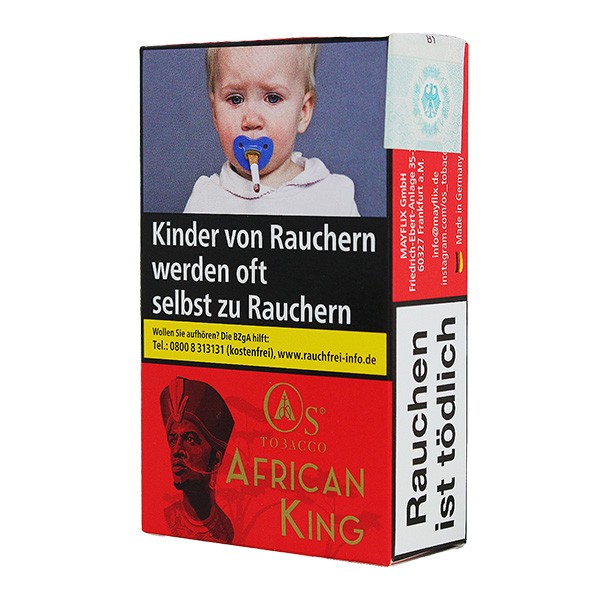 Bild von O´s Tobacco African King Schachtel