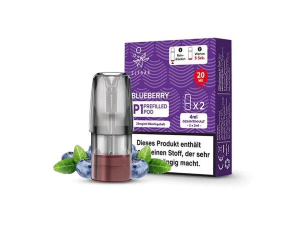 Elfbar - Elfa Prefilled Pod 2x2ml - Blueberry