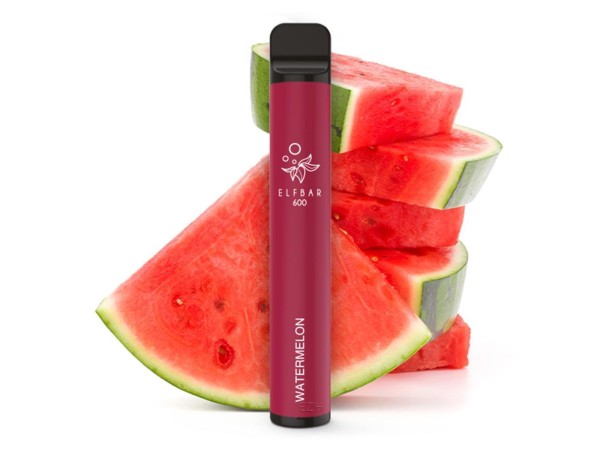 Elfbar E-Shisha - 600 Züge - Ohne Nikotin - Watermelon