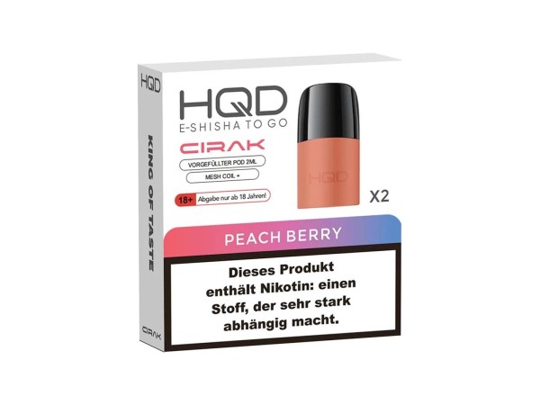 HQD - Cirak Pod - Peach Berry