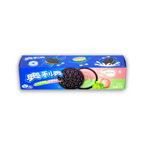 Bild von Oreo Packung Taube und Pfirsich Aroma