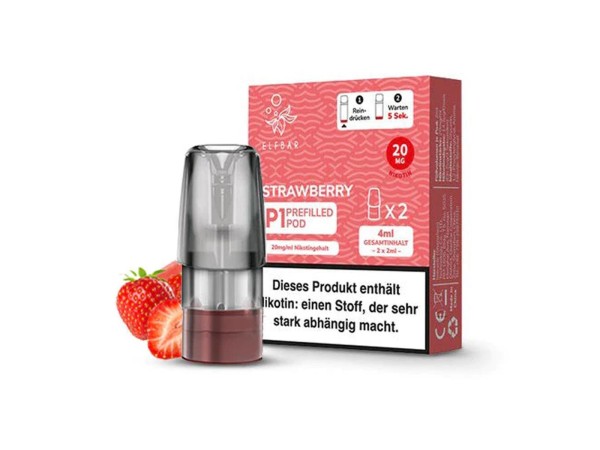 Elfbar - Elfa Prefilled Pod 2x2ml - Strawberry