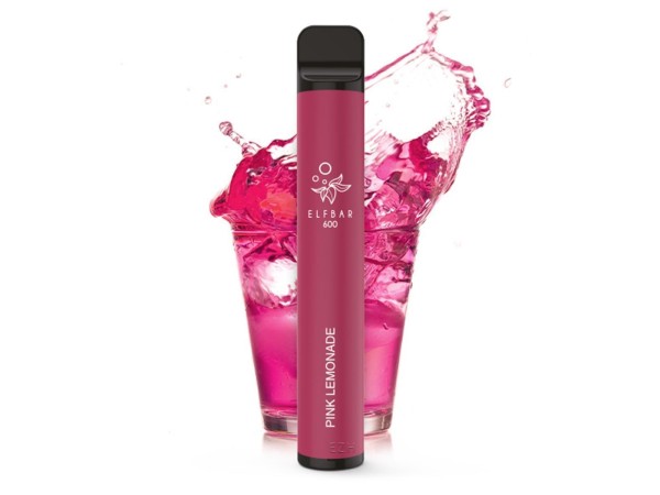 Elfbar E-Shisha - 600 Züge - Kindersicherung - Pink Lemonade