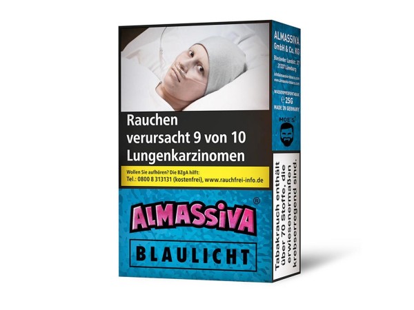 Almassiva Tobacco 25g - Blaulicht