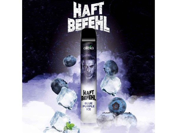 Haftbefehl Vape - E-Shisha - 700 Züge - Blue Purple Ice