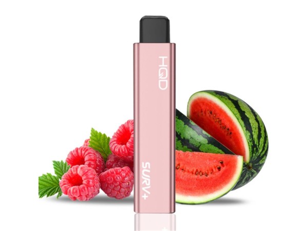 HQD Surv+ - E-Shisha 600 Züge - Raspberry Pomegranate