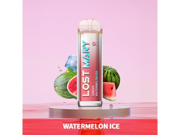 Elfbar - Lost Mary - E-Shisha QM600- 600 Züge - Watermelon Ice