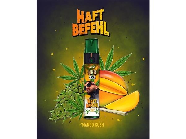 Haftbefehl HHC 300 Einweg Vape Mango Kush