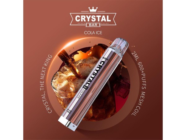 Crystal Bar - SKE - E-Shisha - 600 Züge - Cola Ice