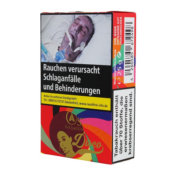 Disco von O´s Tabak Packung. 