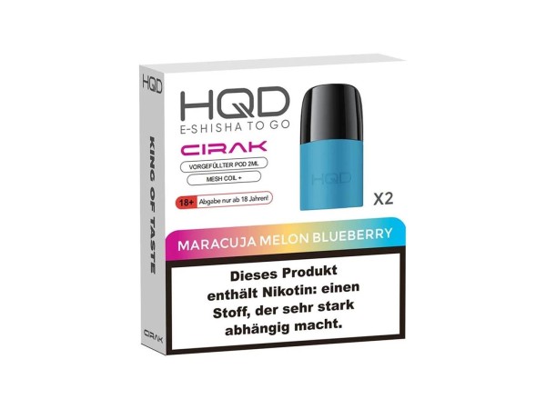 HQD - Cirak Pod - Maracuja Melon Blueberry