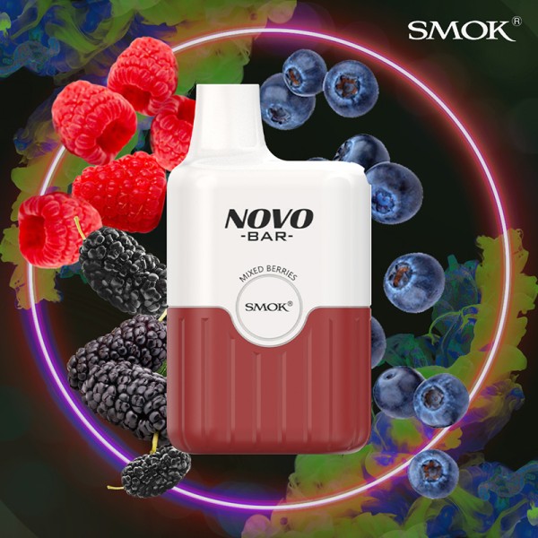 Smok Novo Bar - E-Shisha - 600 Züge - Mixed Berries