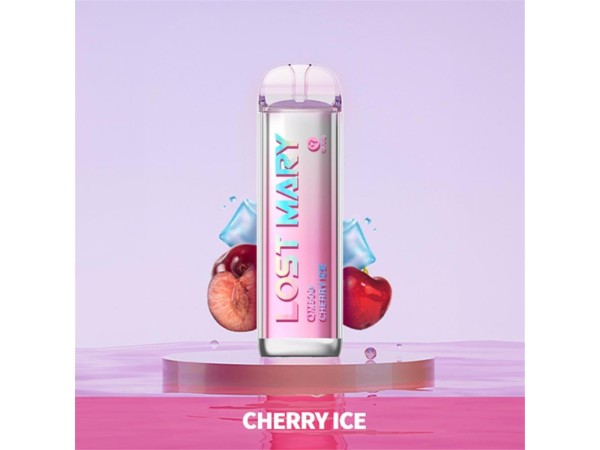 Elfbar - Lost Mary - E-Shisha QM600- 600 Züge - Cherry Ice