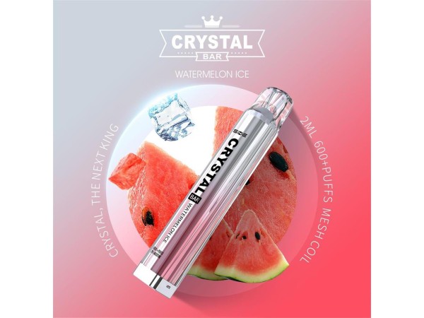 Crystal Bar - SKE - E-Shisha - 600 Züge - Watermelon Ice