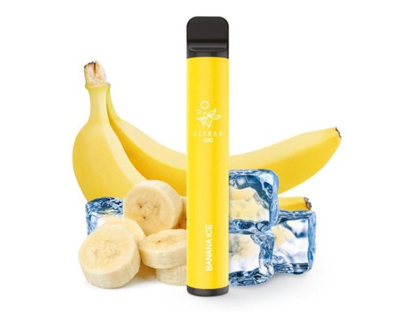 Elfbar E-Shisha - 600 Züge - Kindersicherung - Banana Ice