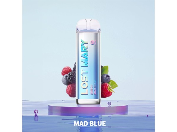 Elfbar - Lost Mary - E-Shisha QM600- 600 Züge - Mad Blue