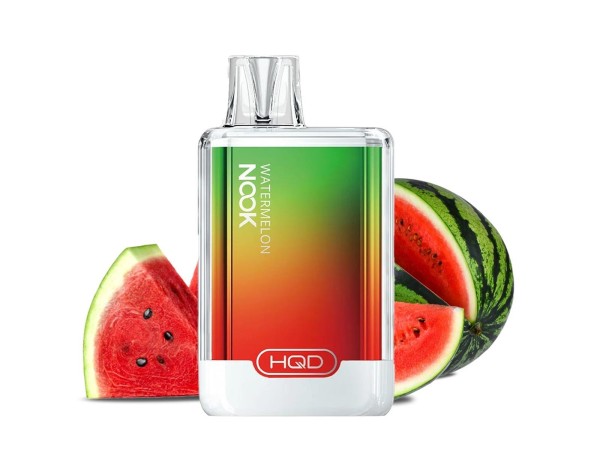 HQD Nook - E-Shisha 600 Züge - Watermelon