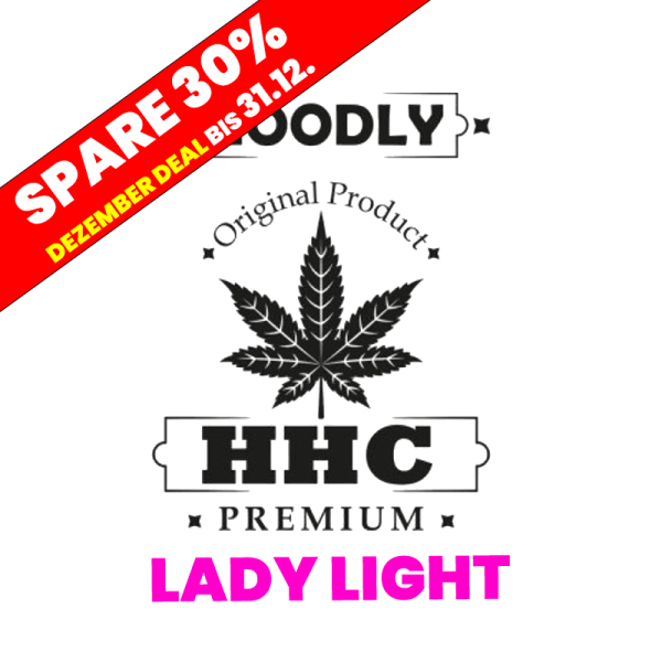 MOODLY HHC 95% 1ml - Lady Light