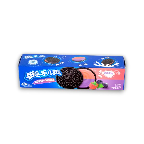 Oreo Cookies Blueberry & Raspberry 97g