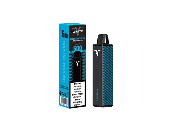 Ignite Vape 600 - Blueberry Ice