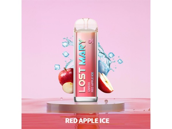 Elfbar - Lost Mary - E-Shisha QM600- 600 Züge - Red Apple Ice