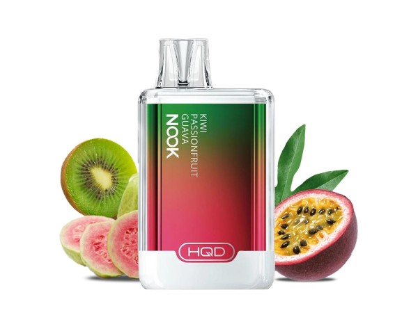 HQD Nook - E-Shisha 600 Züge - Kiwi Passionfruit Guava