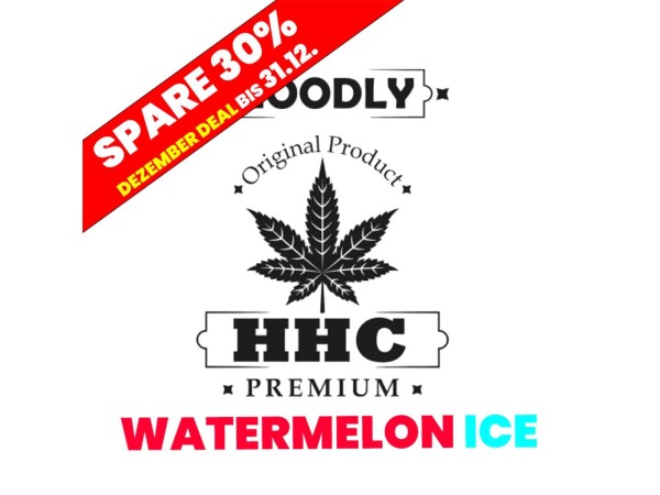 MOODLY HHC 95% 1ml - Watermelon ICE